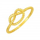14k Yellow Gold Polished Knot Ring