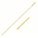 14k Yellow Gold Rolo Chain 1