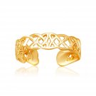 14k Yellow Gold Toe Ring in a Celtic Knot Style D172316
