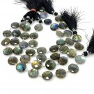 14mm Natural Labradorite GemstonBulk Wholesale Beads Jewelry Supplies 7.75' Strand Default Title