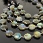 14mm Natural Labradorite GemstonBulk Wholesale Beads Jewelry Supplies 7.75' Strand Default Title
