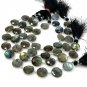 14mm Natural Labradorite GemstonBulk Wholesale Beads Jewelry Supplies 7.75' Strand Default Title