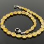 16.5' Genuine Yellow SapphiNatural Yellow Sapphire Necklace AAA Grade Gifts for Her Default Title