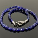 17' Genuine Blue Sapphire NecNatural Blue Sapphire Necklace AAA Grade Gifts for Her Default Title