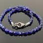 17' Genuine Blue Sapphire NecNatural Blue Sapphire Necklace AAA Grade Gifts for Her Default Title