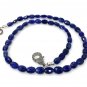 17' Genuine Blue Sapphire NecNatural Blue Sapphire Necklace AAA Grade Gifts for Her Default Title