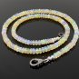 17.5' Genuine Ethiopian Opal Natural Ethiopian Opal Necklace 5mm - 5.5mm AAA Grade Default Title