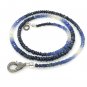 17.5' Genuine Shaded Blue Sapphire NeNatural Sapphire Necklace 3mm- 4mm AAA Grade Default Title