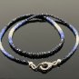 17.5' Genuine Shaded Blue Sapphire NeNatural Sapphire Necklace 3mm- 4mm AAA Grade Default Title