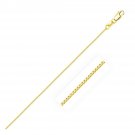18k Yellow Gold Box Chain 0