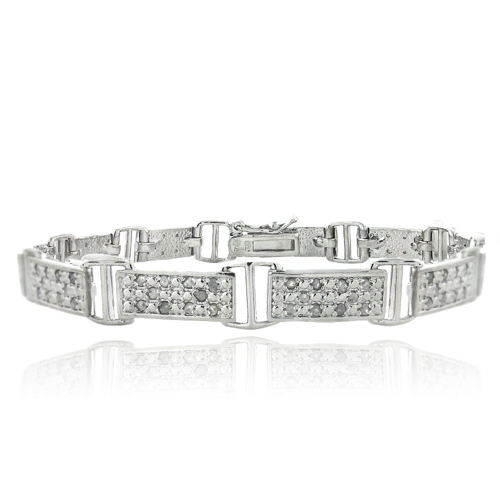 1ct Diamond Bar Link Bracelet BBR13241