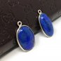2 Pcs Lapis Lazuli Charms; Gemstone Charms;Jewelry Findings DIY Jewelry Bulk Charms Default Title