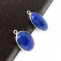 2 Pcs Lapis Lazuli Charms; Gemstone Charms;Jewelry Findings DIY Jewelry Bulk Charms Default Title