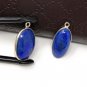 2 Pcs Lapis Lazuli Charms; Gemstone Charms;Jewelry Findings DIY Jewelry Bulk Charms Default Title
