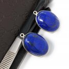 2 Pcs Lapis Lazuli Charms; Gemstone ChJewelry Findings DIY Jewelry Wholesale Charms Default Title