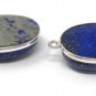 2 Pcs Lapis Lazuli Charms; Gemstone ChJewelry Findings DIY Jewelry Wholesale Charms Default Title