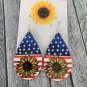 2022 Wholesale American Independence Day Earrings A