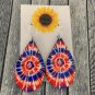 2022 Wholesale American Independence Day Earrings C