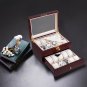 20Slots Double Watch Display Cherry Wood Matt LA01