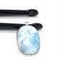 3 Pc Larimar Charms; GBulk Charms Wholesale Charms Jewelry Supplies for DIY Jewelry Default Title