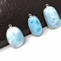 3 Pc Larimar Charms; GBulk Charms Wholesale Charms Jewelry Supplies for DIY Jewelry Default Title