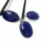3 Pcs Lapis Lazuli Charms; Gemstone ChJewelry Findings DIY Jewelry Wholesale Charms Default Title