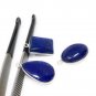 3 Pcs Lapis Lazuli Charms; Gemstone ChJewelry Findings Wholesale Charms Blue Charms Default Title