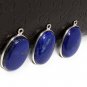 3 Pcs Lapis Lazuli Charms; Gemstone Charms; DIY Jewelry Making; Wholesale Charms Default Title