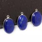 3 Pcs Lapis Lazuli Charms; Gemstone Charms; DIY Jewelry Making; Wholesale Charms Default Title