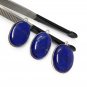 3 Pcs Lapis Lazuli Charms; Gemstone Charms; DIY Jewelry Making; Wholesale Charms Default Title