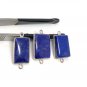 3 Pcs Lapis Lazuli Connectors; GeJewelry Making Jewelry Findings Lapis Lazuli Links Default Title