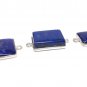 3 Pcs Lapis Lazuli Connectors; GeJewelry Making Jewelry Findings Lapis Lazuli Links Default Title
