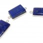 3 Pcs Lapis Lazuli Connectors; GeJewelry Making Jewelry Findings Lapis Lazuli Links Default Title