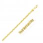 3.5mm 14k Yellow Braided Foxtail Anklet