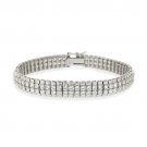 3ct Cubic Zirconia Two-Row Bracelet BBR13455