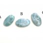 3Pcs Larimar Cabochons; Gemstone CabochonBulk Cabochon Wire Wrapping Jewelry Making Default Title