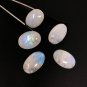 3Pcs Moonstone Cabochon; Gemstone CabochonWire Wrapping Large Size Cabs 28mm - 34mm Default Title