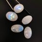 3Pcs Moonstone Cabochon; Gemstone CabochonWire Wrapping Large Size Cabs 28mm - 34mm Default Title