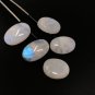 3Pcs Moonstone Cabochon; Gemstone CabochonWire Wrapping Large Size Cabs 28mm - 34mm Default Title