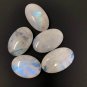 3Pcs Moonstone Cabochon; Gemstone CabochonWire Wrapping Large Size Cabs 28mm - 34mm Default Title