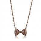3W1132 - IP Coffee light Brass Chain Pendant with AAA Grade CZ in Light Coffee