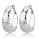 3W1397 - Rhodium Brass Earrings with No Stone Default Title