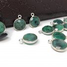 4 Pcs Emerald GemsJewelry Supplies for Jewelry Making Bulk Wholesale Charms 15X12mm Default Title