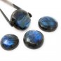 4 Pcs Labradorite CabocWire Wrapping Jewelry Supplies Wholesale Cabochons 25mm-34mm Default Title
