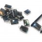 4 Pcs Labradorite Gemstone Charms; Sterling SJewelry Making Jewelry Supplies 16x9mm Default Title