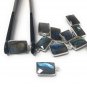 4 Pcs Labradorite Gemstone Charms; Sterling SJewelry Making Jewelry Supplies 16x9mm Default Title