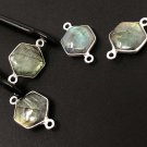 4 Pcs LWholesale Jewelry Findings for Jewelry Making Briolette Connectors 19.5x12mm Default Title