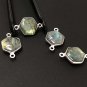 4 Pcs LWholesale Jewelry Findings for Jewelry Making Briolette Connectors 19.5x12mm Default Title