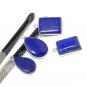 4 Pcs Lapis Lazuli Charms; Gemstone ChJewelry Findings DIY Jewelry Wholesale Charms Default Title