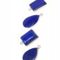 4 Pcs Lapis Lazuli Charms; Gemstone ChJewelry Findings DIY Jewelry Wholesale Charms Default Title